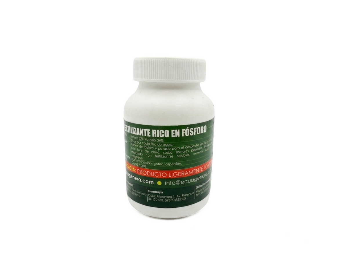 FRASCO FERTIL. RICO EN FOSFORO INDUCIR FLORACION POLVO