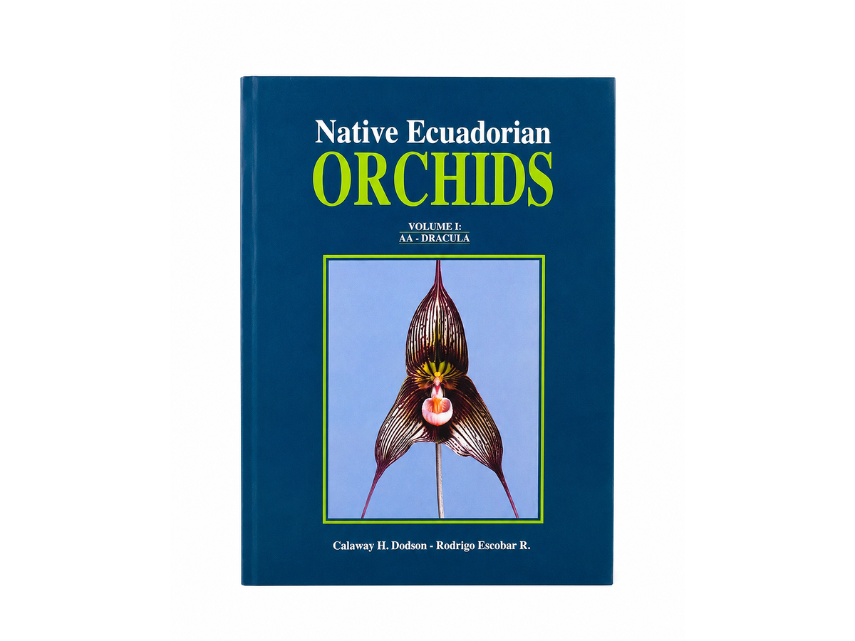 LIBRO NATIVE ECUADORIAN ORCHIDS VOL 1