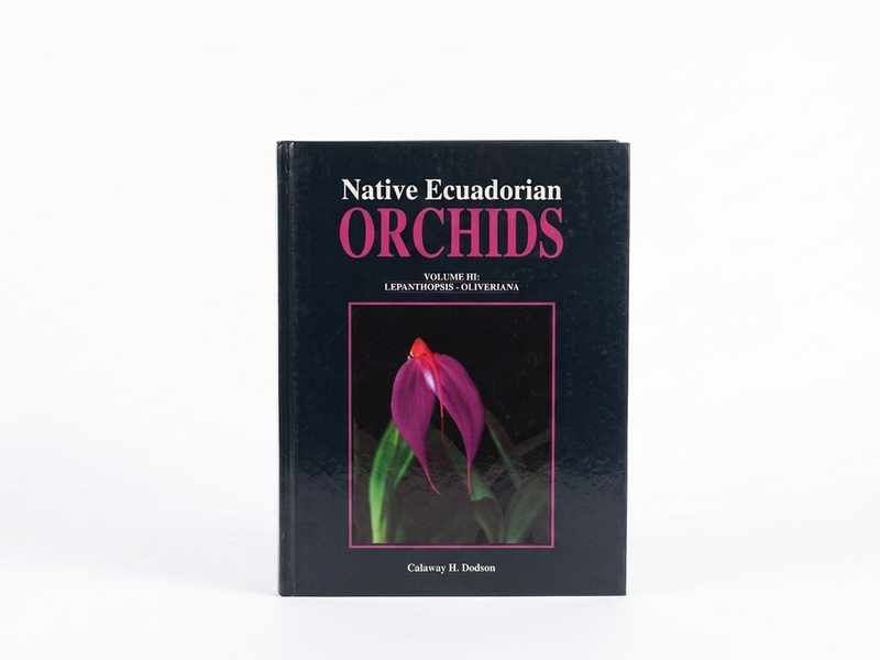 LIBRO NATIVE ECUADORIAN ORCHIDS VOL 3