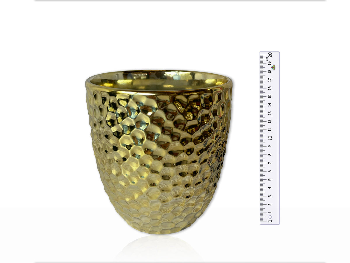 MACETA GIGI #3 GOLD (V)